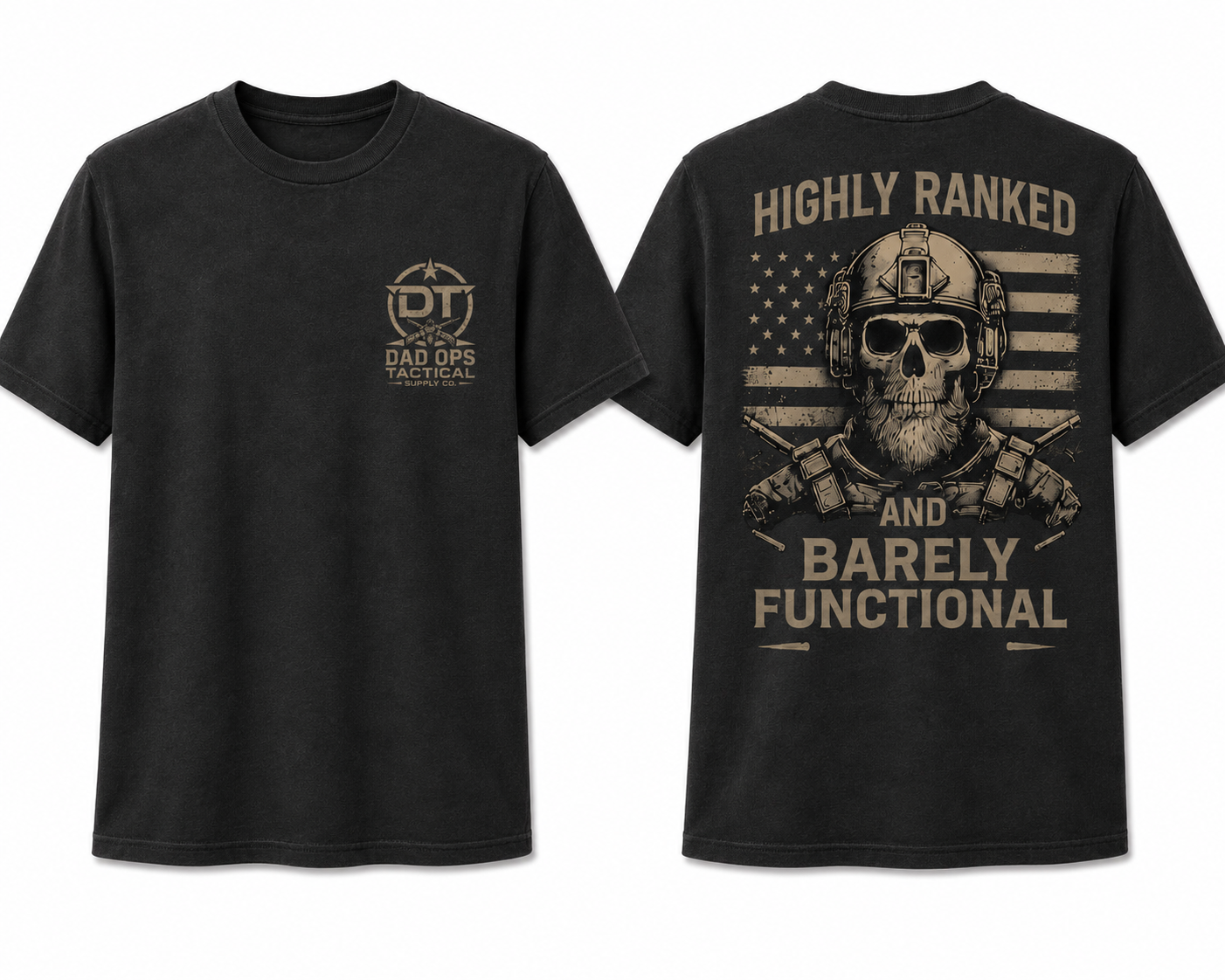 Highly Ranked and Barely Functional Tee